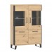 Kumode ar stiklu LOFT LT5